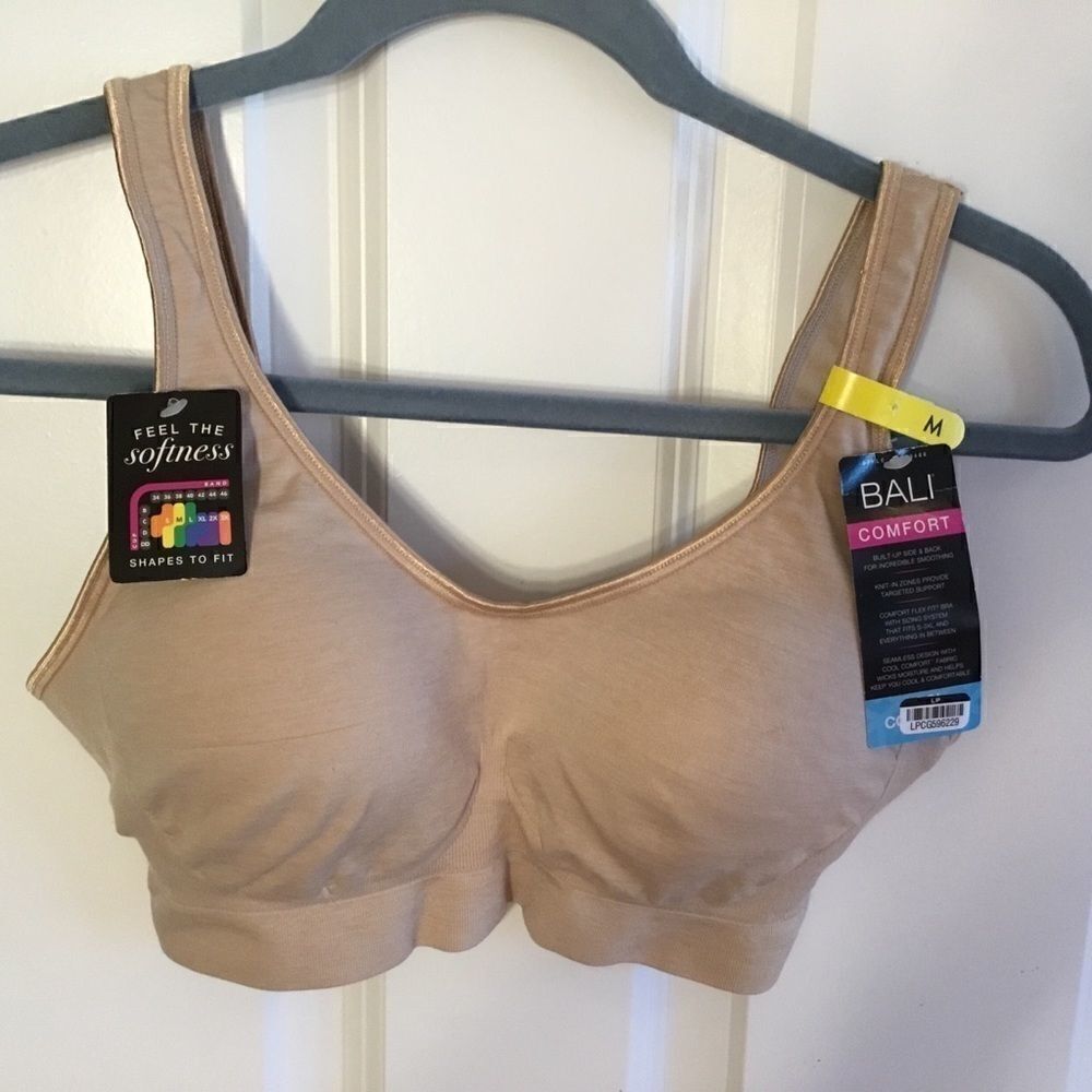 NWT Bali Brand Comfort Flex Fit Bra. M